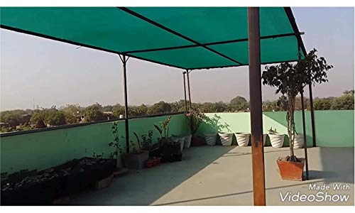 Image of Garden Shade Green Net 90% (10x6 ft) for Garden /Home /Lawn /Shade /Netting /Sports 10 X 6 Green