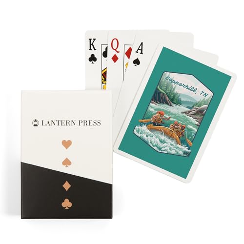 Lantern Press Copperhill Tennessee baraja poker 52 cartas