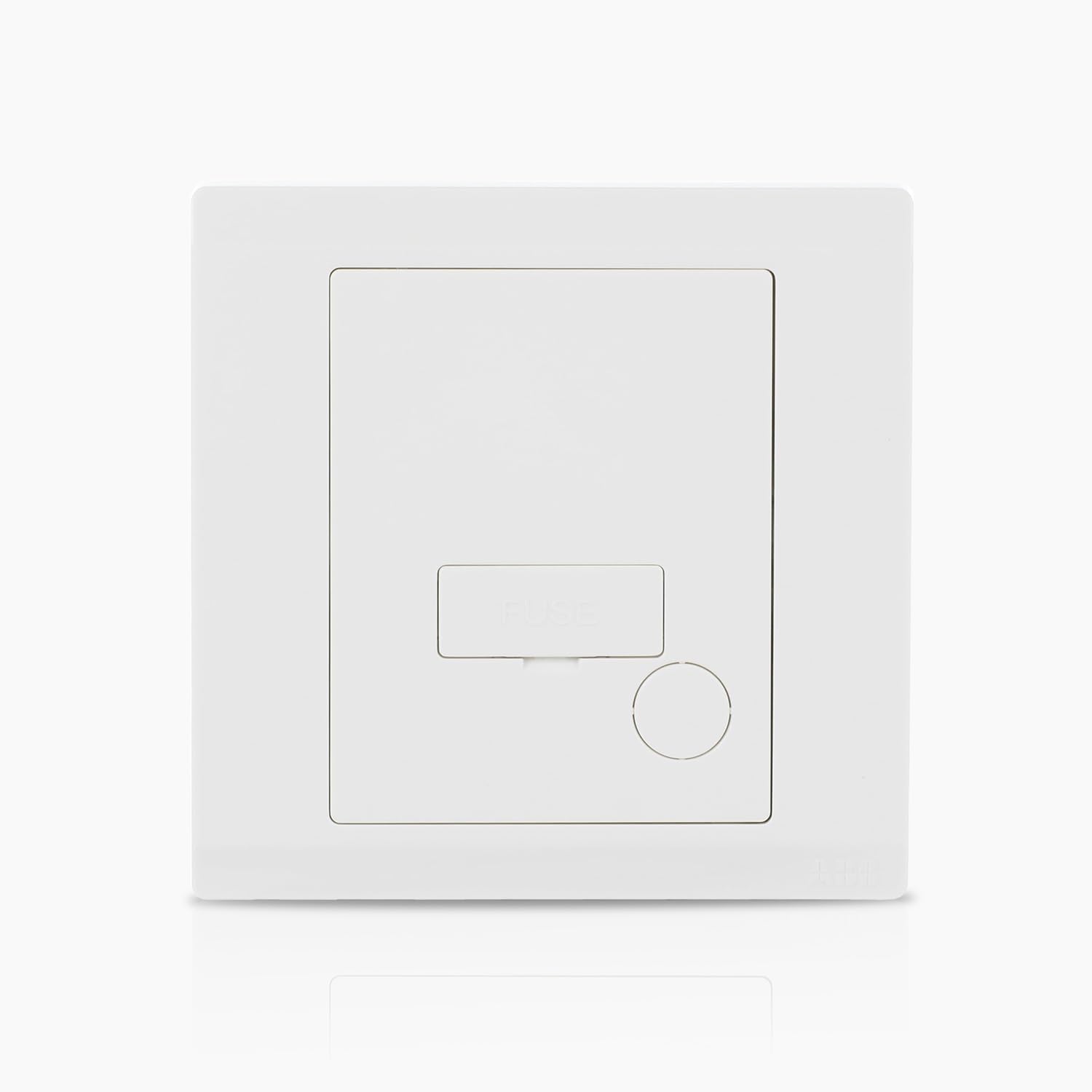 ABB ABB Inora 1 Gang 13A Unswitched Fused Connection Unit • Premium Fused Spur 13A • Timeless Design • White • Safe, Reliable, and Functional