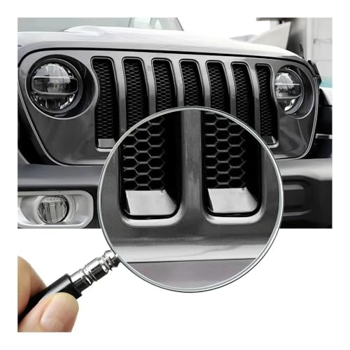 Inserts de grilles avant Wrangler JL JT accessoires de customisation extérieure - 5