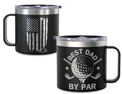 EchoMaven 14oz Laser Engraved Golf Mug