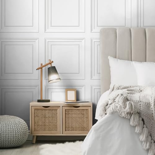 Panel cuadrado Fine Decor FD43298 para tapar imperfecciones de pared con estilo blanco 5