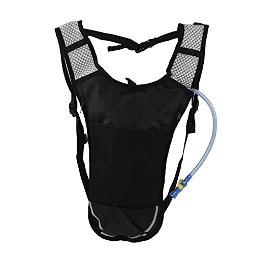 Outdoor Hydration Pack Handy Water Back with 2L Water Bag For Walking Camps (Silver water-containing bag)