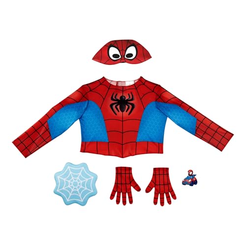 image for Jazwares Costume Play Marvel Spidey and Spin Official Toddler Dress-Up