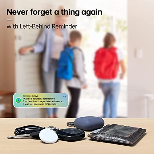 Tracker Tag Key Finder 2-Pack Upgraded, Item Finder With Key Chain For Keys Wallet Cell Phone Tablet Or Pet, Bluetooth Tracker Compatible With Apple Find My, Only Available For Ios #TOP3