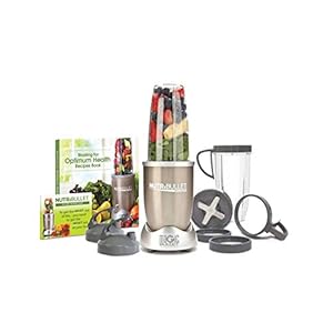 NutriBullet Pro – High-Speed Blender/Mixer System with Hardcover Recipe Book Included (900 Watts) (Renewed)