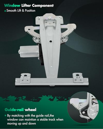 Image of SCITOO Power Window Regulator and Motor Fit for 2007 2008 2009 2010 2011 2012 for Mitsubishi Outlander Rear Right Side 751-655