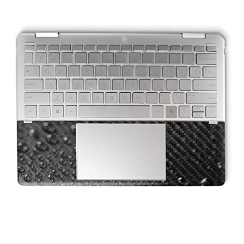 Image of MightySkins Carbon Fiber Skin Compatible with HP Spectre x360 14 inch (2022) Full Wrap Kit - Dewdrop | Protective, Durable Textured Carbon Fiber Finish | Easy to Apply | Made in The USA
