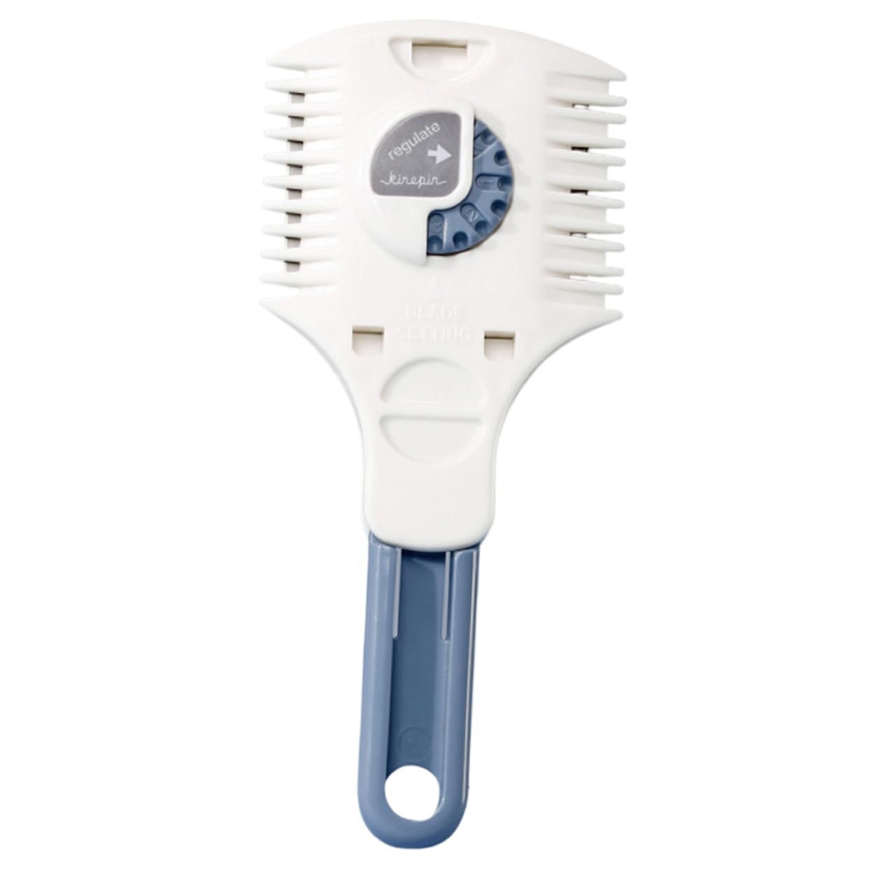 Beatifufu Double Side Haircut Scissors Hair Razor with Plastic Comb for Hair Trimming Suitable for Long Short Hair and Wigs Convenient Grooming Tool for Home Use