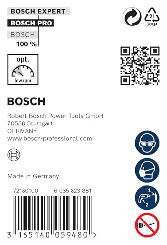 Bosch Professional Schalungs- und Installationsbohrer, Durchmesser: 8/Gesamtlänge in mm: 600