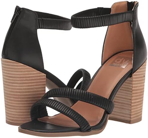 DV Dolce Vita Womens Bleeker Heeled Sandal, Black, 10 US | Image 6