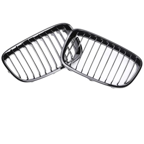 Calandre Avant Grille de Radiateur F20 F21 ABS Double Lamelle Noir