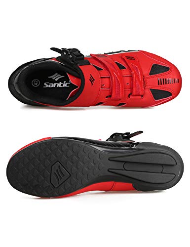 image for Santic Cycling Shoes Men Spin Unlocked Bike Bicycle Road Biking Lock S