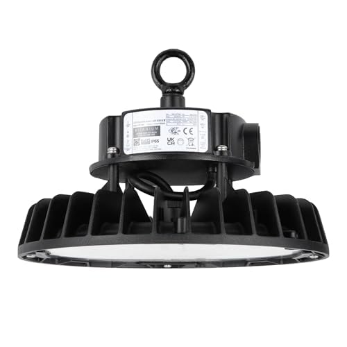 Ledvion - LED Hallenstrahler IP65 150-120-85W 175 lm/W Treiber 4000K Dimmbar werkstattbeleuchtung hallenbeleuchtung deckenleuchte werkstatt Industriestrahler