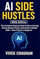 AI Side Hustles (2026 Edition): The Complete Step-by-Step Guide to Earning Money Using AI Tools, Automation & Digital Skills — Even If You’re a Beginner B0G391L7VD Book Cover
