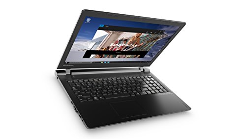Lenovo IdeaPad 100 15.6 Notebook Computer, Intel Core i5-5200U 2.2GHz, 4GB RAM, 500GB HDD, Windows 10 Home by Lenovo