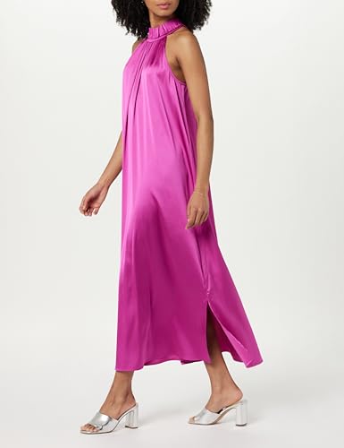 Image of The Drop Womens Arlette Silky Stretch Halter Maxi Dress