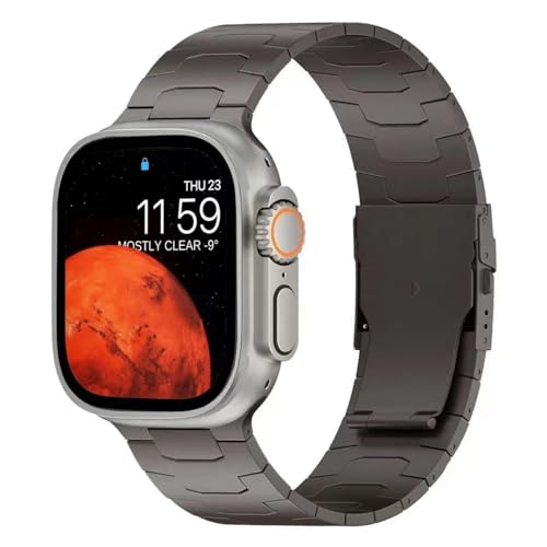 Apple - 超美品 Apple Watch Ultra 49mm GPS+Cellular チタニウム M222 Apple Watch Ultra2 49mm GPS+Cellularモデル[チタニウム/各色