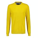 Basic Strickware LERROS Herren Basic Strickpullover Pullover, Bright Yellow, M