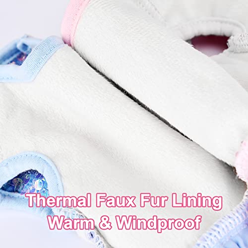 Dog Sweaters For Small Dogs Girl Winter Puppy Wedding Dress Cold Weather Pet Clothes Outfits Fleece Warm Doggie Apparel For Chihuahua Yorkie Teacup Clothing (Small, Pink) #TOP4