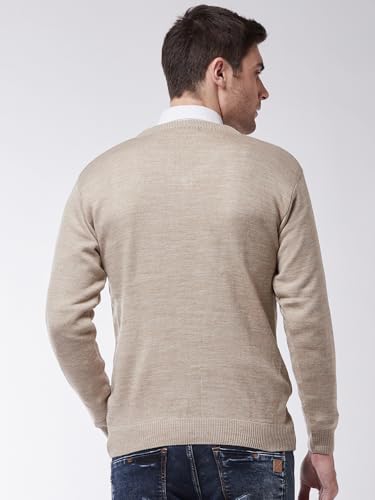 Image of Pivl Men's Winter V Neck Solid Sweaters ||Winterwear||