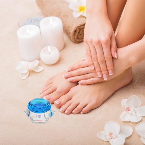 Vaso cristal para lavar pinceles de manicura miniatura 5