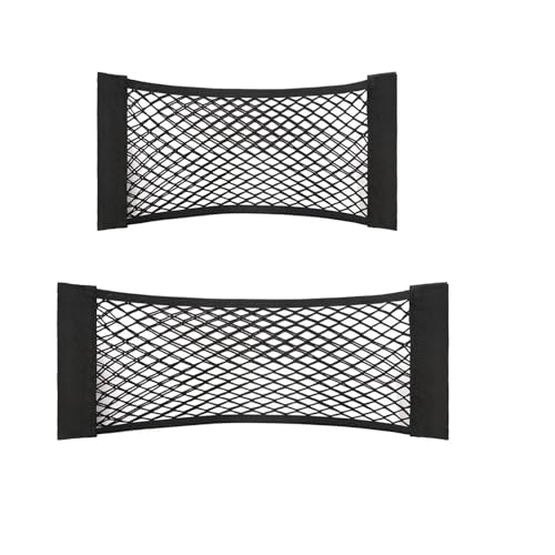 Filet de rangement pour dossier de siège BMW et Mini Cooper : lot de 2 extensions de coffre