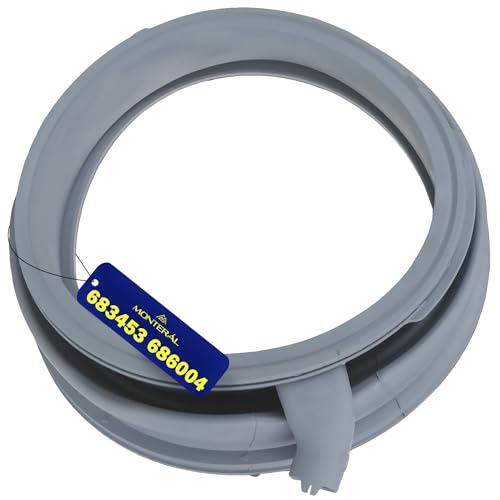 Junta de Goma para la Escotilla de Puerta Lavadora con Código Original 00683453 683453 00686004 686004 para Bosch para Siemens para Balay - Garantía de 10 Años - MONTERAL