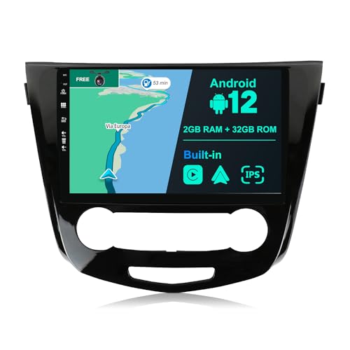 BXLIYER Android 15 Autoradio Für Nissan X-Trail T31 - 10.1 Zoll Mit CarPlay & Rückfahrkamera