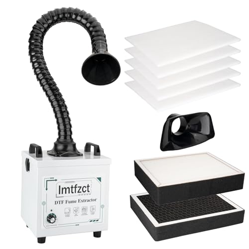 41N1+rfk5oL. SL500 Solder Fume Extractor, DTF Smoker Purifier, 100W, Low-Noise, 3-Stage Filters Adjustable Speeds With A Hose For DTF meachine