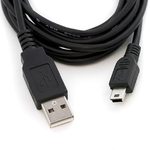 Connettore 1: Mini USB. REY Cavo da USB 2.0 a Mini USB, nero, 1,5 m