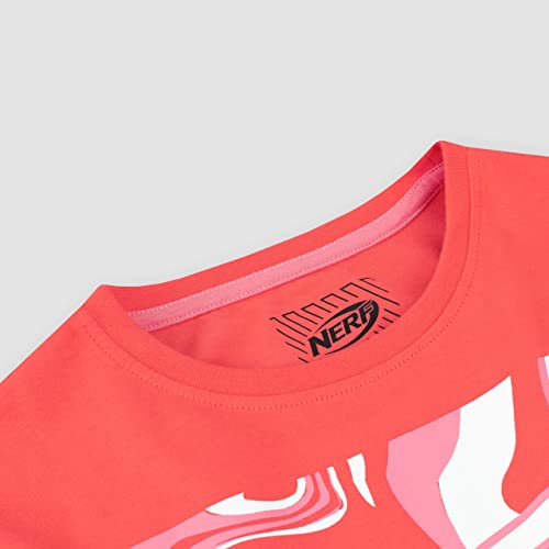 Image of Nerf Girls T-Shirt and Shorts Set Kids Camouflage Outfit