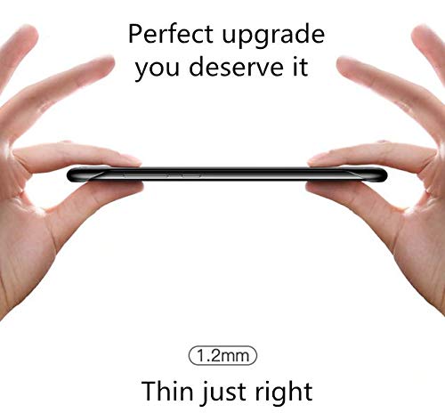 Image of MOBITUSSION Ultra Thin Shockproof Frameless Matte Transparent with Fingre Holding Ring Buckle Back Cover Case Compatible for Samsung Galaxy M30