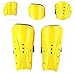 FytStycale Shin Guards for Soccer, Protective Calf Gear for All Ages, Yellow