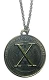 X-Men First Class Pendant Necklace On 20' Bronze Tone Chain