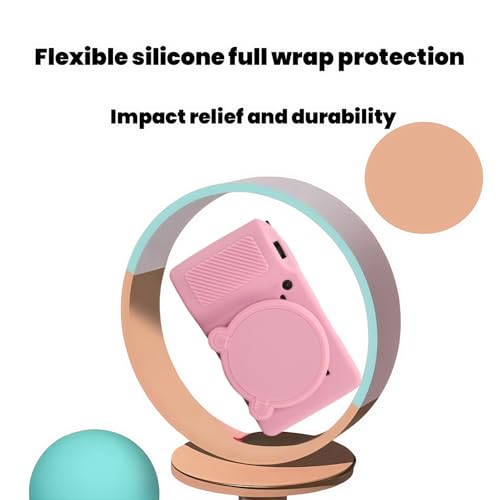Funda de silicona suave para Ricoh GR III/GR III X rosa miniatura 7
