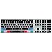 Price comparison product image Logic Pro X Keyboard Cover for iMac Wired USB Keyboard | All Logic Pro X keyboard shortcuts Editors Keys KB Covers