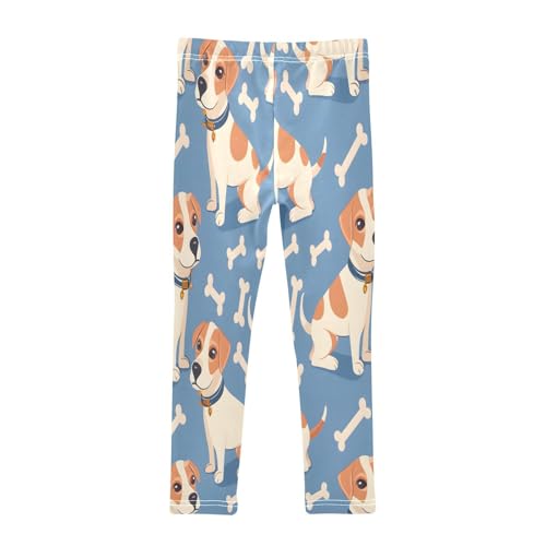 Toddler Girls Leggings Printed Yoga Pants Leggings Cute Dog and Bones for Kids2