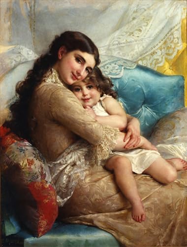 Lienzo de pared Emile Munier de 60x90cm ideal para un regalo artístico inolvidable