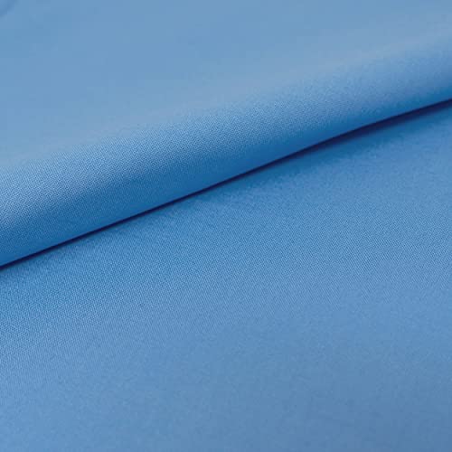 Image of SINGER, 100% Cotton, Blue, Quilting and Crafting Fabric for Sewing, 44 Inch Wide, Cut by Yard