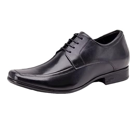 SAPATO SOCIAL MASCULINO EM COURO JOTA PE 45009 COM CADARÇO Cor:Preto;Tamanho:39