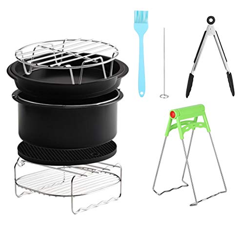 Hot Air Fryer, Safe and Durable to Use Non-Toxic Heat-Resistant, Fryer Accessories, Air Fryer Accessories Kit, for Dish Rack Pressure Cooker’$