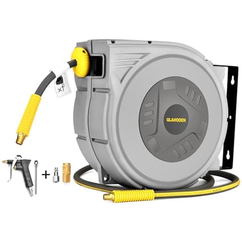 GLAHODEN Enclosed Retractable Air Hose Reel Cover