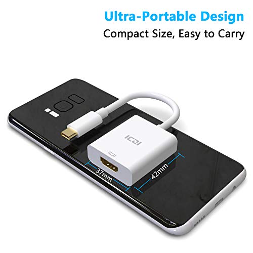 ICZI Adattatore USB C a HDMI Femmina, 4K, Cavo