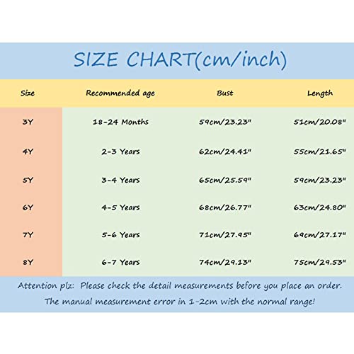 Vestido infantil para meninas com manga mosca, estampa de desenho animado, vestidos de princesa, ves