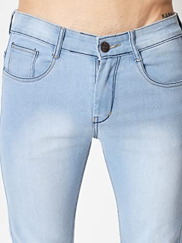 Image of RAGZO Jeans Pant for Men Slim Fit Stretchable Casual Look Breathable Fabric