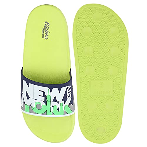 Image of URJO Kids's Sliders /Slippers Lightweight Super Flexible Arch Support Durable Anti Skid & Stylish Dailywear Sliders /Slippers for Boy's & Girl's