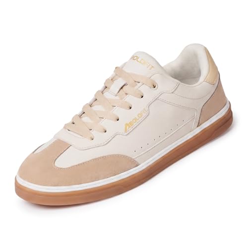 Image of Boldfit Sneakers for Men Casual Stylish Sneakers for Man with Premium PU Leather Upper, Cushioned Insole, Padded Collar, Breathable Lining & TPR Grip Sole Everyday Wear Shoes for Men Klunys