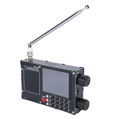Radio portátil Zunate full banda con pantalla LCD táctil 2.8"