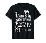 Photo Gallery 39th wedding anniversary for him couple 39 years of marriage maglietta Photo Gallery 39th wedding anniversary for him couple 39 years of marriage maglietta